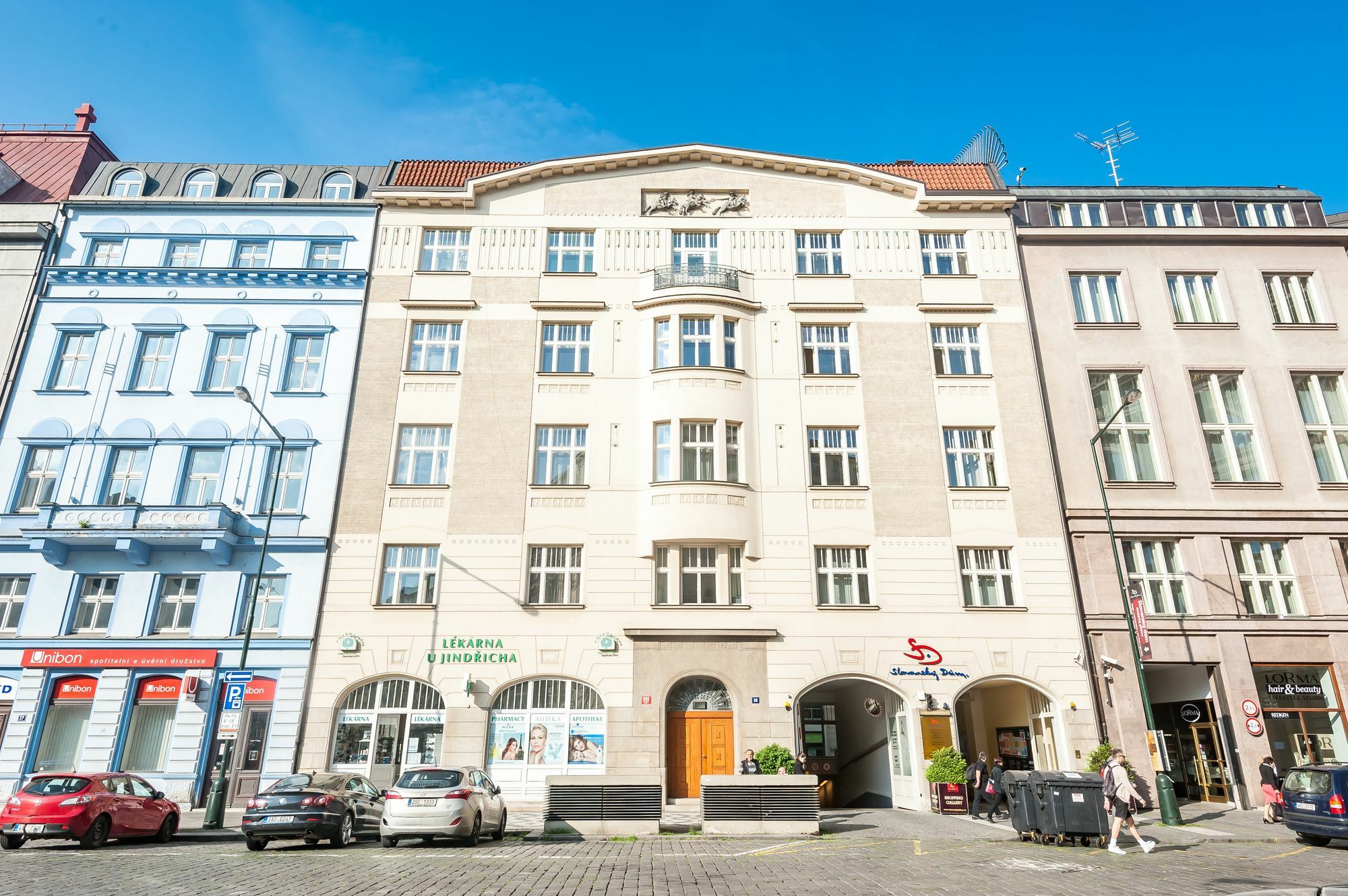 Slovansky Dum Boutique Apartments براغ المظهر الخارجي الصورة